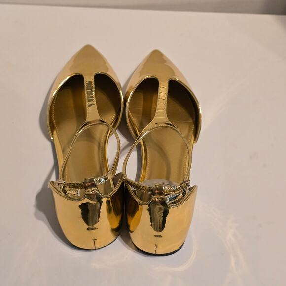 Worthington Kendie Gold Flats Women's Size 11 - Picture 5 of 6